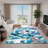 1PCCinnamoroll Cartoon Rug, Suitable for Bedrooms, Living Rooms, Sofas, Doormats, and Children's Non-slip Floor Mats.