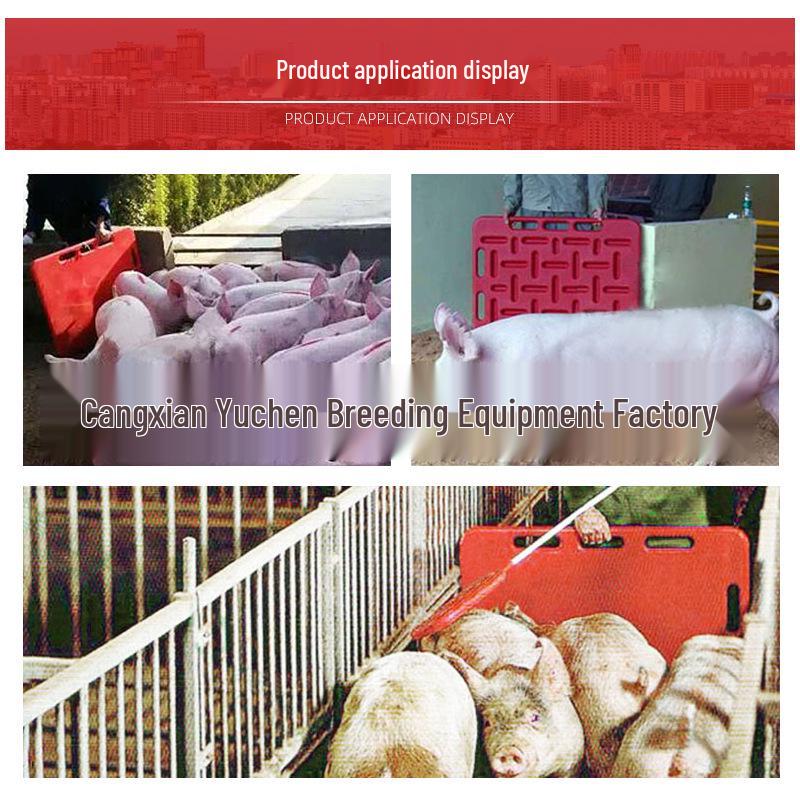 New Thickened Detachable Pig Driving Board with Plastic Partition for Pig Farm Use