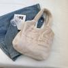 Fashionable Plush Shoulder Bag Stylish and Soft Handbag for Various Occasions