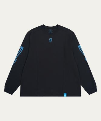 Sekeondeuweibeu Crack Tee [Black]