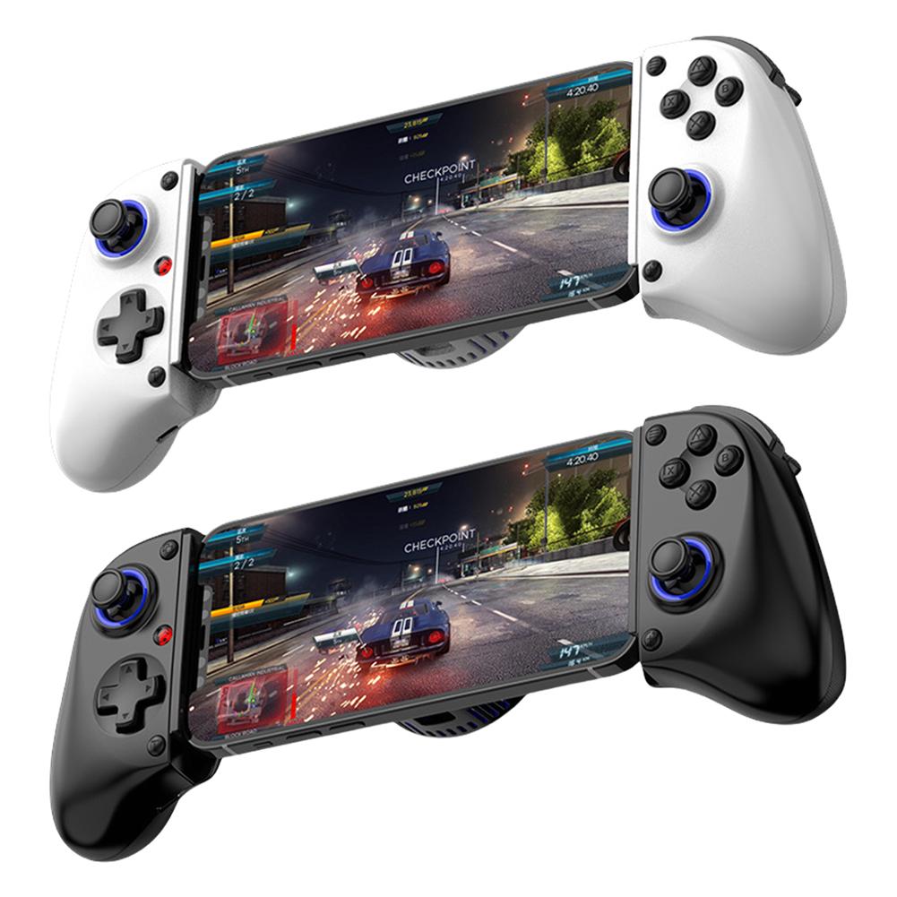 D11S Mobile Phone Gamepad Hall Trigger BT 5.2 Extendable Gaming Controller Support Turbo/Dual Vibration for Android/SWITCH/IOS