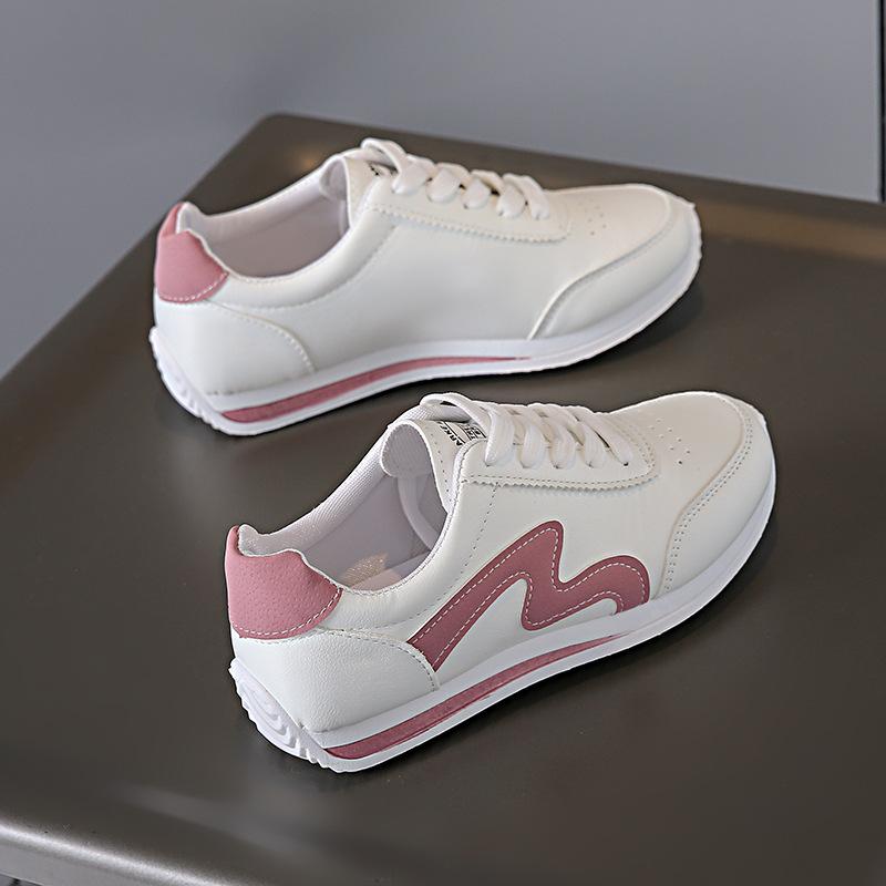 Forrest Gump shoes women's shoes 2025 new spring and autumn casual leather flat baseplate shoes breathable student fashion soft sole white shoes