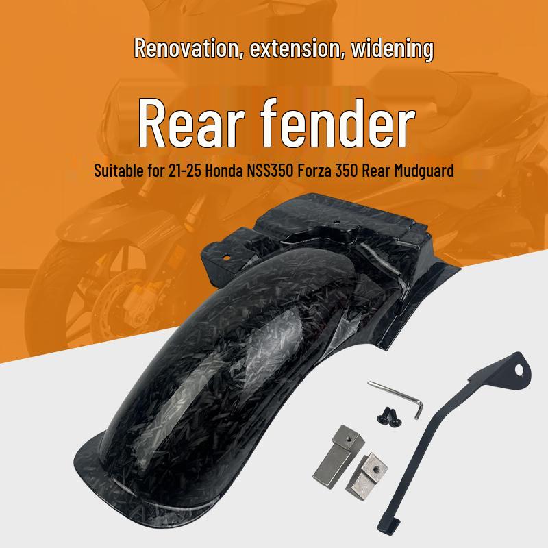 Honda Forza NSS350 (2020-2024) Modified Extended Rear Fender Mudguard