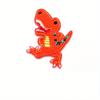 14 Stück/Set Cartoon Dinosaurier Kleiderflicken Tier Stickflicken Kinderkleidung Aufnäher zum Aufnähen Bügelflicken Abzeichen Stoffapplikation
