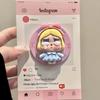 Three-dimensional Cute Plaid Crying Baby Is Suitable for Magsafe Magnetic Suction Bracket, Mobile Phone Airbag Desktop Strong Adsorption