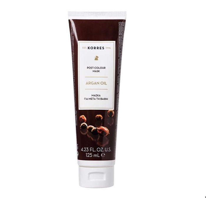 Masque Cheveux Colorés à l'Huile d'Argan - KORRES - 250ml - Spécifique après couleur