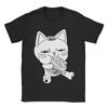 Printed Dandadan Turbo Cat Glizzy T Shirt Men's Crewneck Short Sleeve Clothing  100%Cotton Summer Top Tee