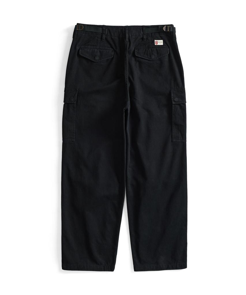 Guernsey Woollens Washed British Army Field Pants - Black