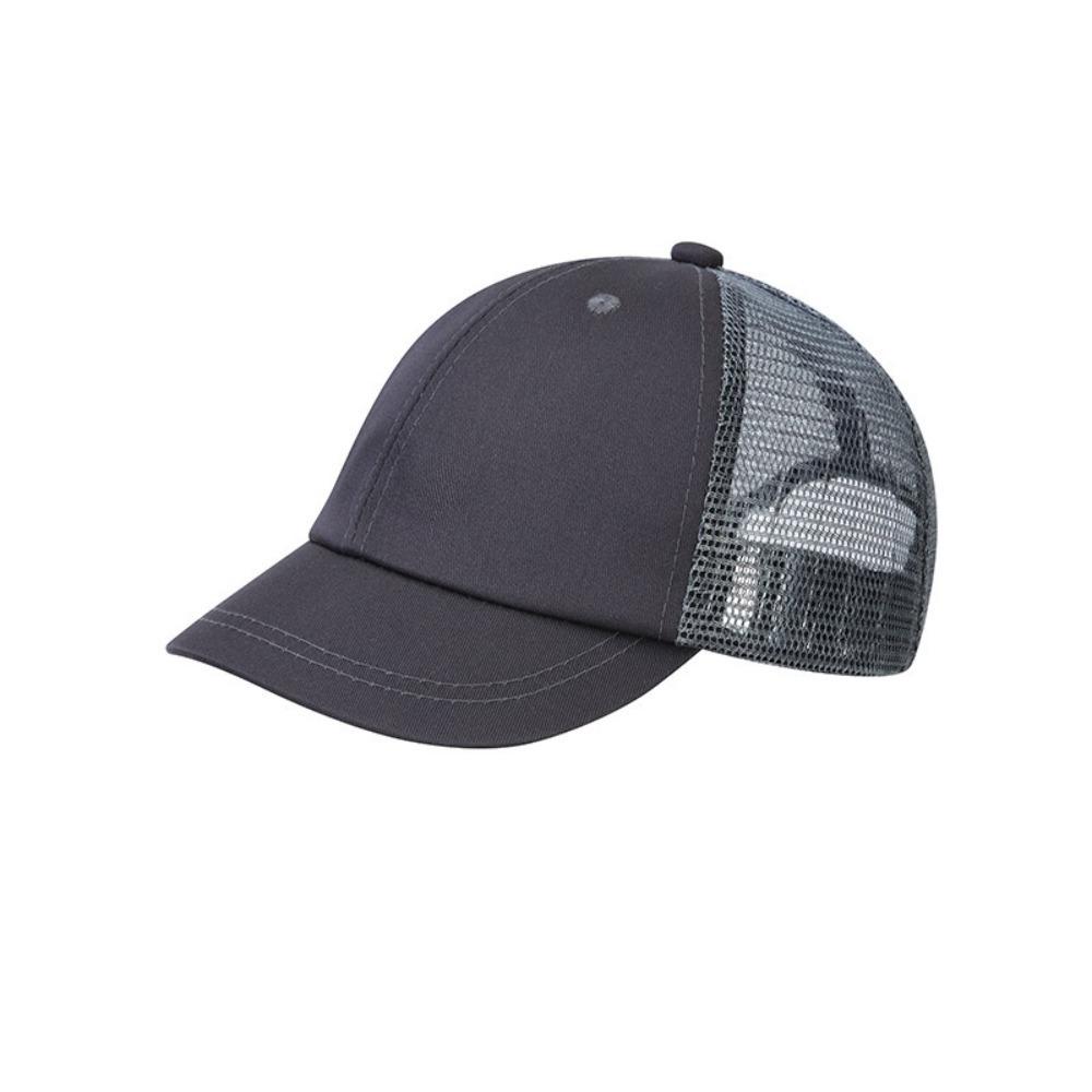 New Mesh Peaked Cap Breathable Quick Drying Dad Hat Anti-UV Baseball Cap Outdoor Sports темно серый