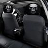 Breathable Car Interior Accessories 2Pcs Halloween Headrest Covers, Creepy Ghost Face Seat Universal Fit Protector, Auto Decor for SUV Truck