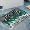 Motorcycle Racing N-Nortons Bath Mat Nordic Style Home Doormat Bathroom-Toilet Mats Bedroom Welcome Doormat