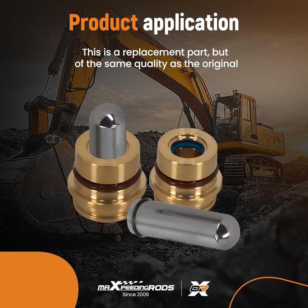 MaXpeedingrods 8 ST Joystickkontrollkolvar för Caterpillar CAT 226B 232B 236B 242B 246B 247B 248B 216 226 232 236 242, Ventilkolvsats 289-8451