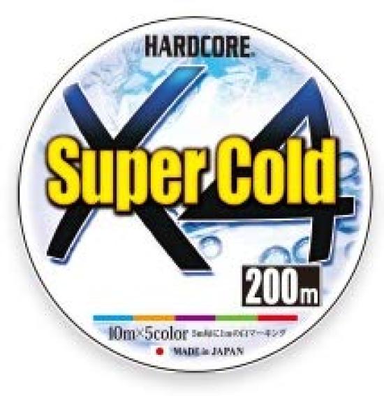 DUEL HARDCORE Super Cold X4 Fishing Line [Line, Fishing Tackle, High Strength, High Sensitivity]