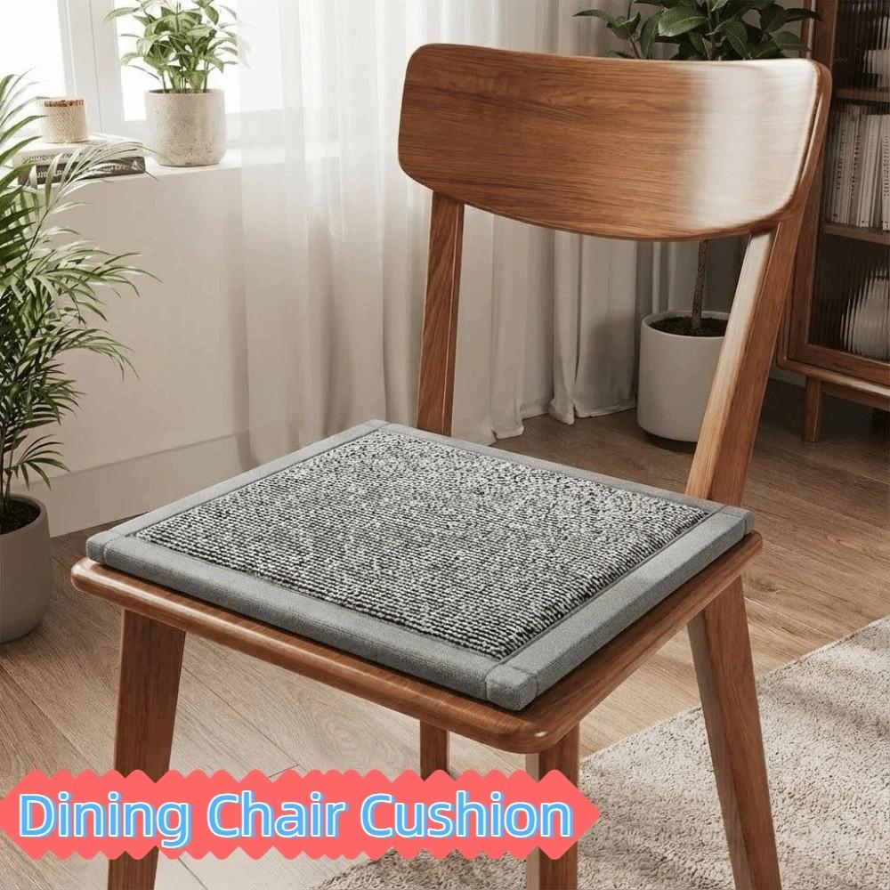 Non-Slip Dining Chair Cushion Thickened Chair Pad Ergonomic Stool Cushion  All-Season
