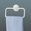 LEC Kitchen Flat Towel Ring (Towel Rack) with Adhesive Tape