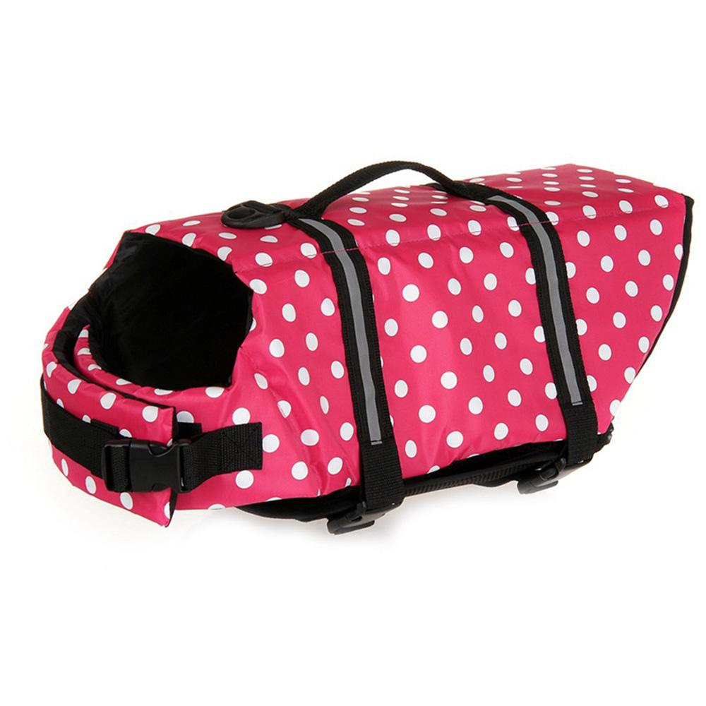 Ripstop Dog Life Jacket Safety Pet Flotation Life Vest Adjustable Reflective Puppy Lifesaver Swimsuit for Small Medium Large Dog