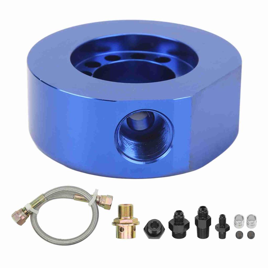 11Pcs VTEC Head Conversion Kit Oil Filter   Plate Adapter Aluminum Replacement for   LS B18 B20
