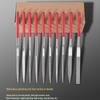 Diamond File Set: Fine Steel Metal Alloy Assorted Files