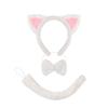 Cats Costume Set Ears Tail Bowite Tutu Skirt Animal Fancy Costume Kit Accessories Kids Girls Halloween Cosplays Props