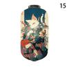 20x35cm Japanese Kimono Samurai Cat Art Pattern Lantern Restaurant Izakaya Cuisine Decor Advertising Sign Ukiyo-e Cloth Lanterns