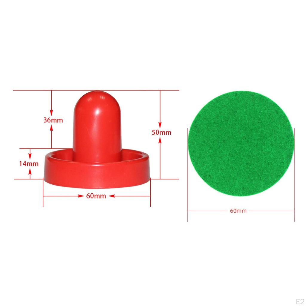 Pucks, Small Size for Kids Adult, Great Goal Handles Pushers Replacement Accessories Game Tables