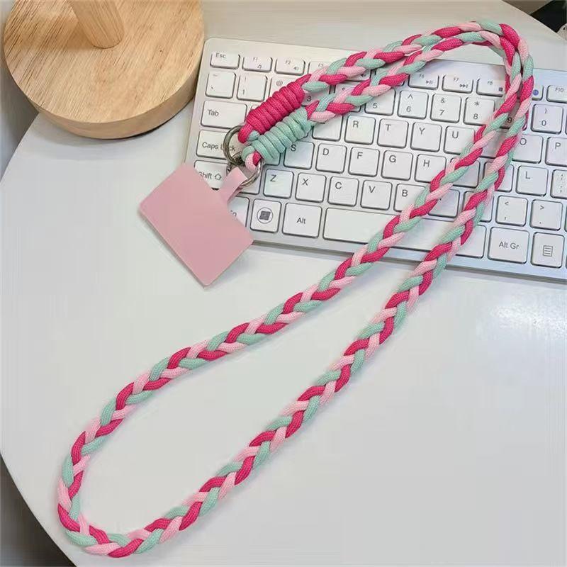 Candy Color Crossbody Phone Lanyard - Universal Neck Strap for Anti-Drop Protection
