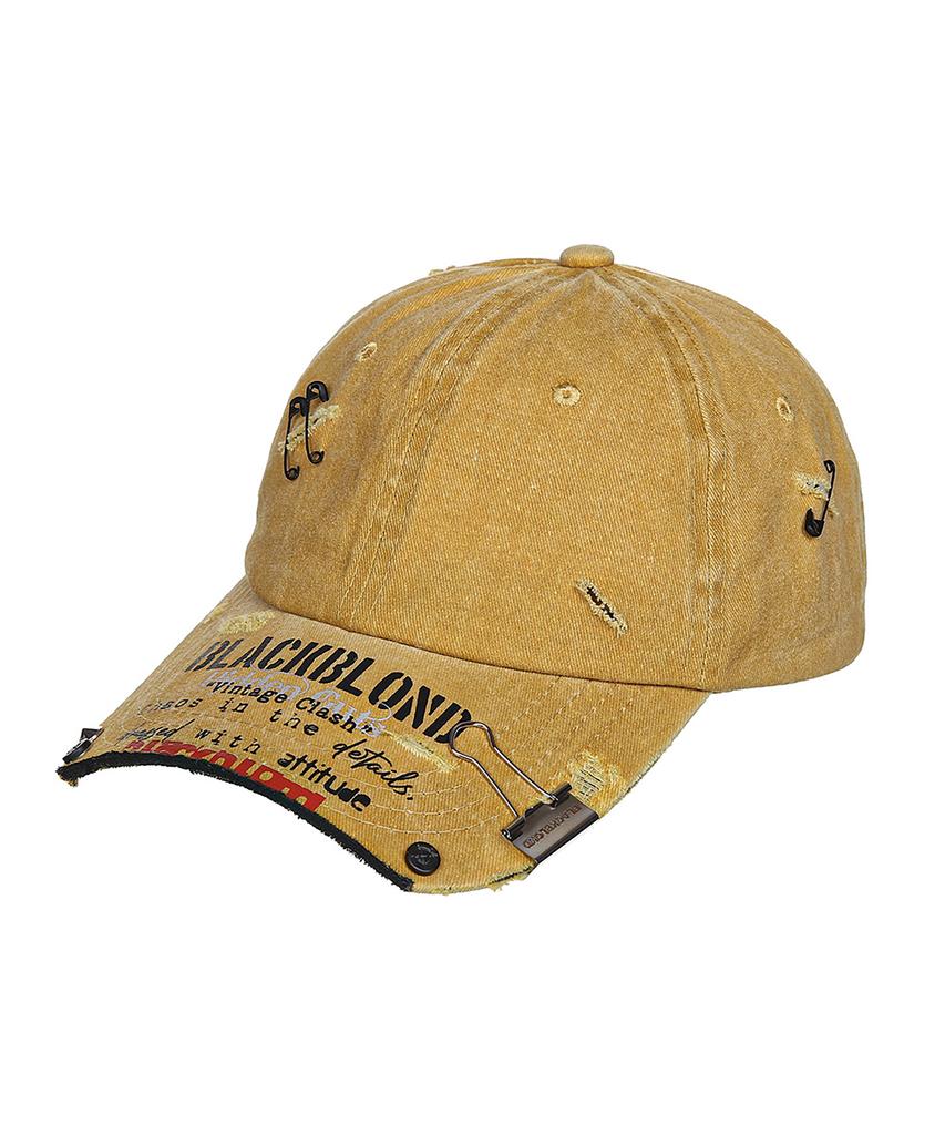 BLACKBLOND Vividi Ript Custom Vintage Clash Pigment Cap (Mustard)