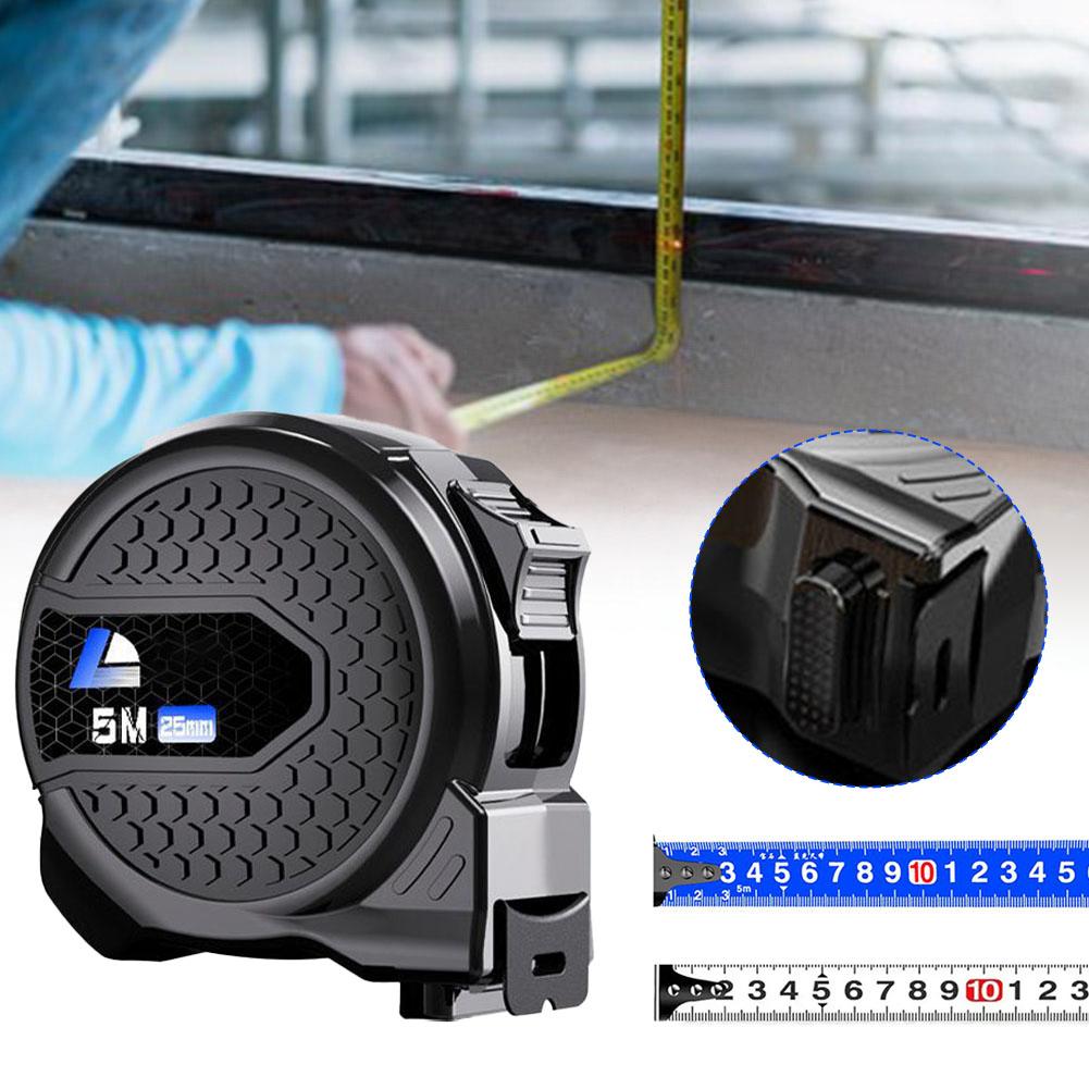 High Precision Metric Tape Measure Retractable 5/7.5/10M Measuring Tape Retractable Ruler Woodworking Ruler Measuring Tools