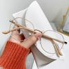 Multifocal Progressive Anti Blue Light Reading Glasses Retro Women Men Metal Near and Far Double Use Presbyopic Eyewear
