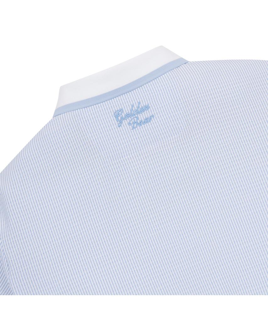 Goldeunbeeo (Women) Seersucker Short-Sleeve T-Shirt_G5Tam25311Bux