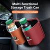 HQKI8 Car Door Storage Box Seat Hanging Trash Can Trash Can Car Interior Accessories For Skoda Octavia Superb Rapid Kodiaya Kroya