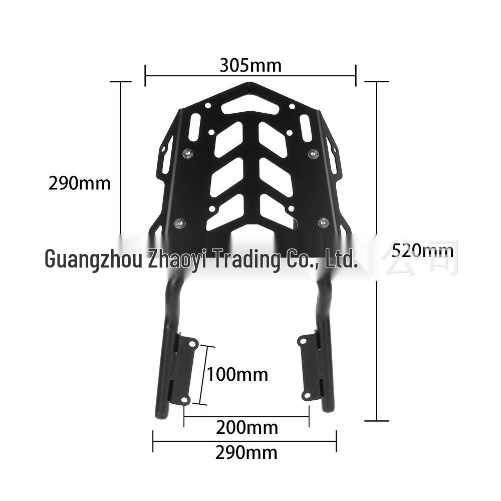 Honda CBR650R/CB650R (2010-2020) Rear Luggage Tail Rack