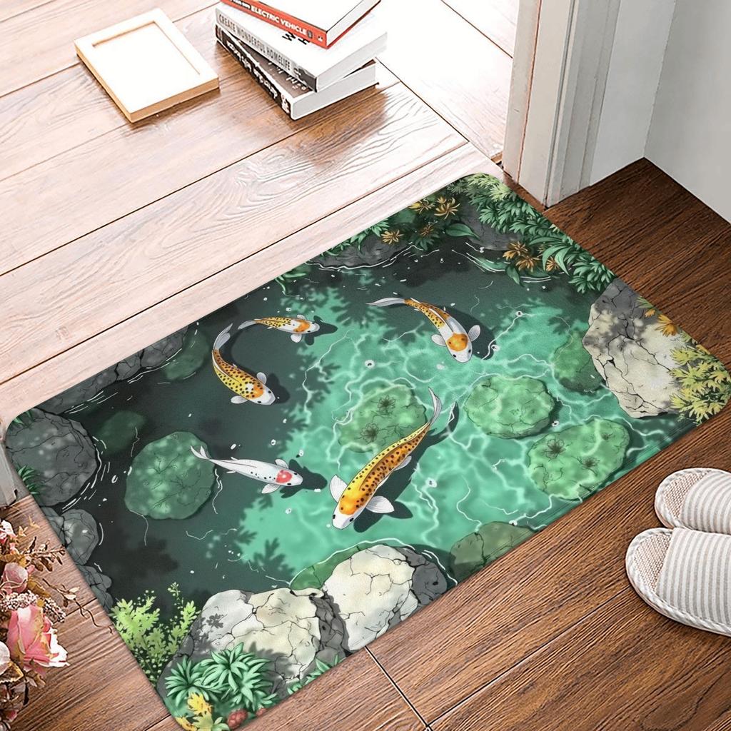 Coastal Ocean Life Front Floor Door Entrance Mat Indoor  Kitchen Bathroom Doormat Bedroom Carpet Rug