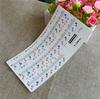 Creative Piano Decorations Fashion Piano Sticker Keyboard Note Notation Stickers Staves Stickers