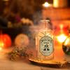 12 Halloween Wine Jar Sticker Gothic Party Decorations with Snake Dragon Graphics top sale