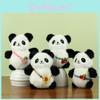 Charming Soft Plush Panda Hanging Pendant Keychain For Cute Couples And Gifts