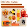 Montessori Busy Board: Educational Wooden Toy for Early Learning and Life Skills