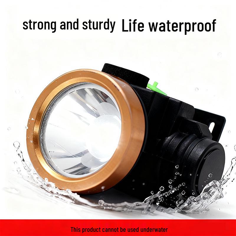 Multi-Functional LED Headlamp: Long Battery Life, USB Rechargeable, Perfect for Camping & Mountaineering