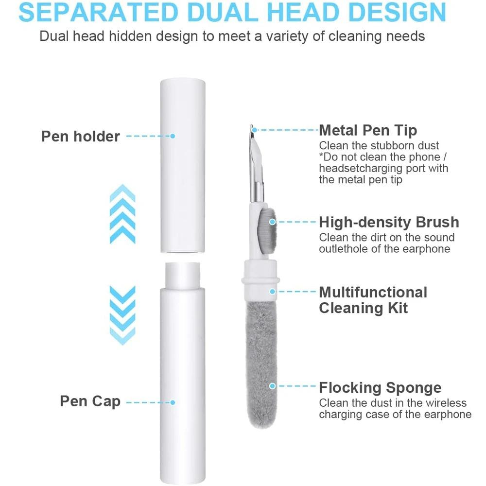 Cleaner Sets for Bluetooth Earphone Airpods Pro Earbuds Case Cleaning Pen Brush Tools