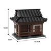 Gobricks MOC Traditonal Korean House Building Blocks Street House Bricks City Street View Education Toys For Kid Birthday Gift