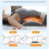 Medical Memory Foam Lumbar Pillow For Spinal Support And Back Pain Relief Ergonomic Bed Cushion