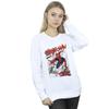 Marvel Womens/Ladies Spider-Man Sketch City Sweatshirt