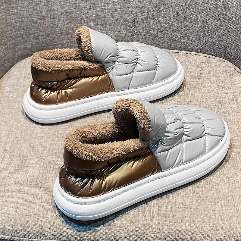 Winter Men's Shoes Flat Casual Sneakers Slip On Loafers Men