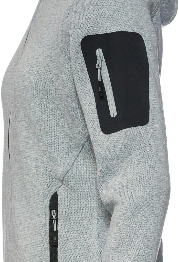 Куртка CMP Strickfleece alluminio anthrazit