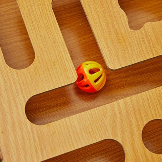 Cat Scratch Maze Box Cats Nail File 3 in 1 Enrichment Box Interactive Self-Play Cats Puzzle Toy for Indoor Cats Entertainment And Mental Stimulation