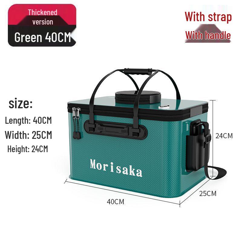 

EVA Foldable Transparent Fish Keeper Bucket for Fishing