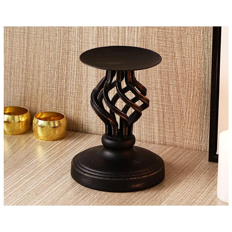

Creative Retro Hollowed Candlestick Valentine s Day Wedding Candlelight Dinner Props Decoration Candle Holder
