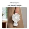 Portable USB Rechargeable Desktop Fan with Night Light