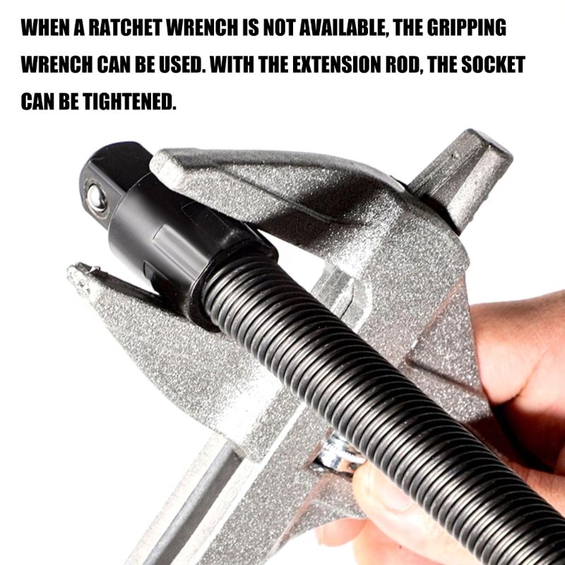 1/2inch Flexible Extension Rod Bendable Elastic Joint Head Post Connecting Link For Electric Impact Wrench High Strength