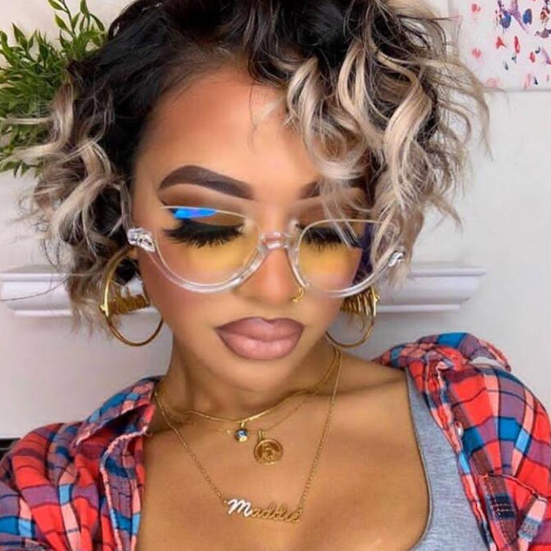 Luxury Cat Eye Reading Glasses Women Anti Blue Light Prescription Farsightedness Wearglass +1.5 +2.5 +6